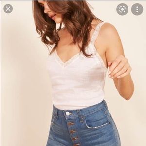 Reformation emmie linen tank